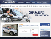 Tablet Screenshot of corteauto.com